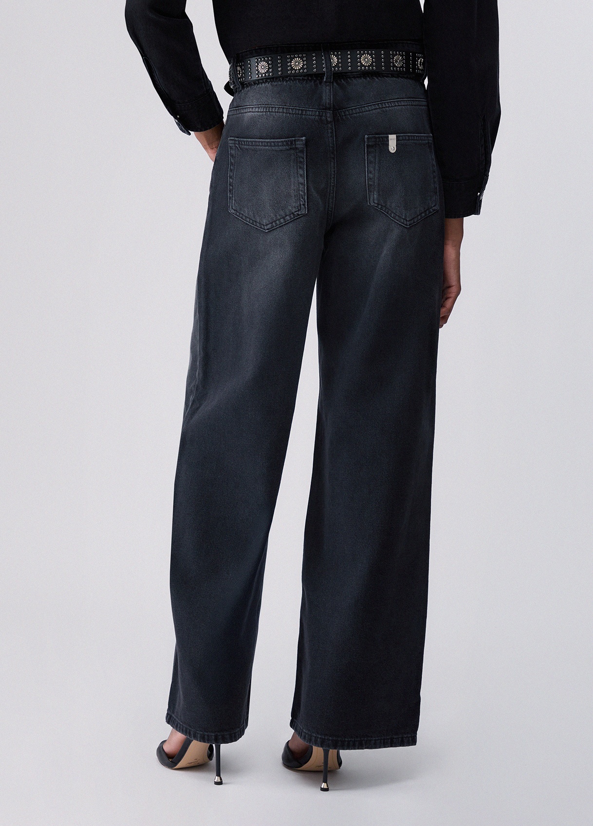 LIU JO - Flare Jeans With Belt