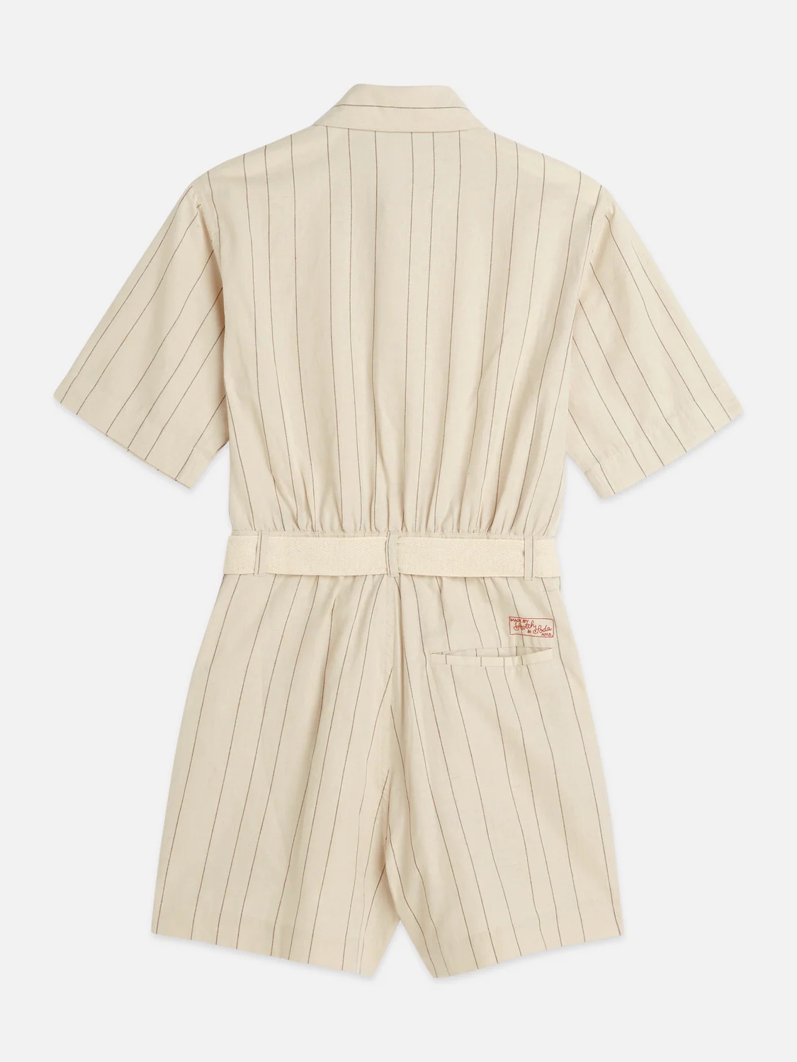 SCOTCH & SODA - Cotton-Linen Playsuit