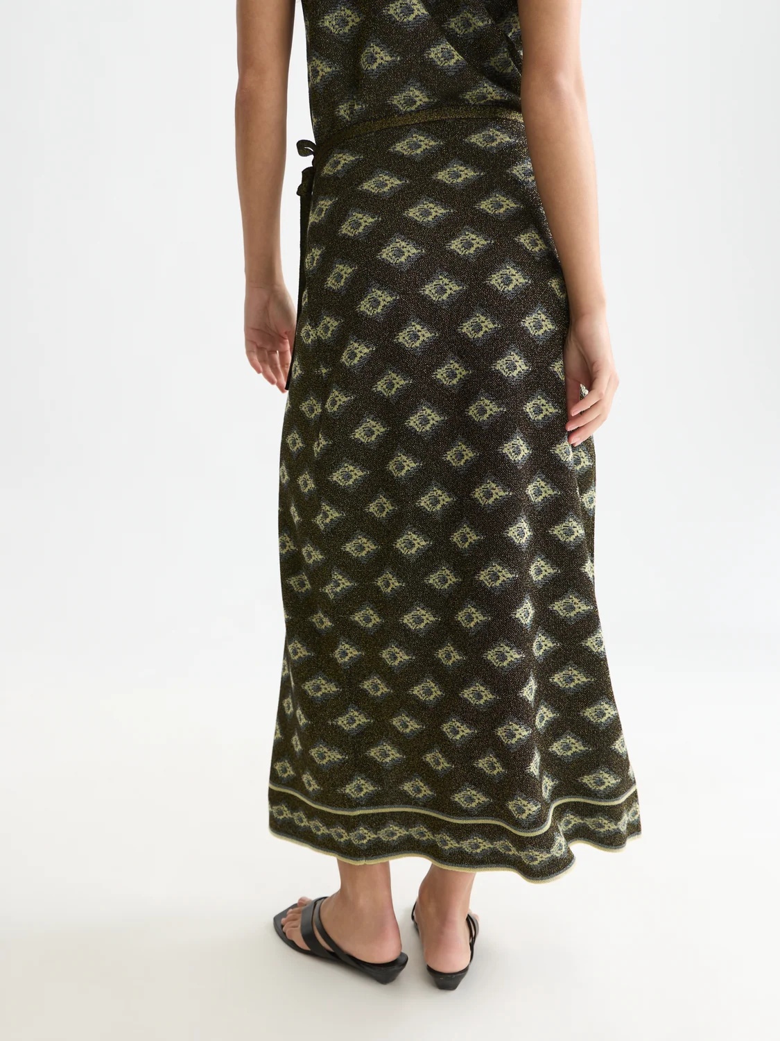 SCOTCH & SODA - Jacquard Knitted Wrap Skirt