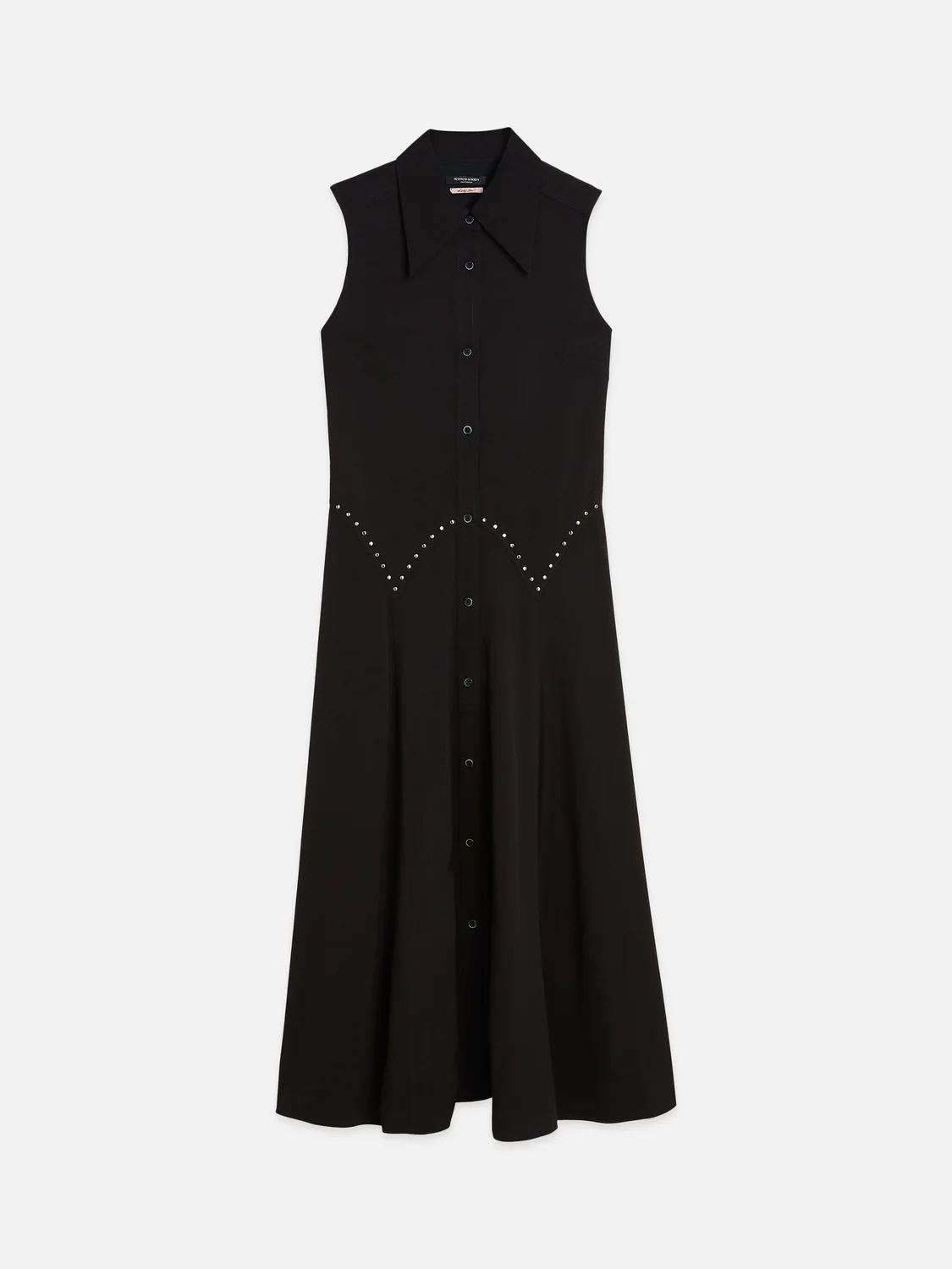 SCOTCH & SODA - Studded Button Midi Dress