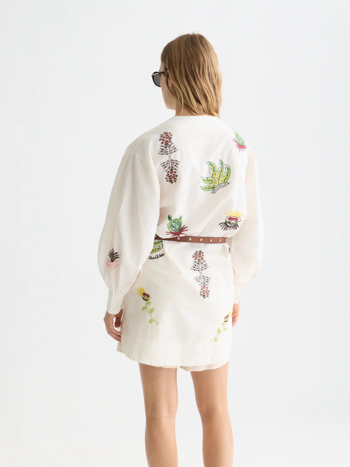 SCOTCH & SODA - Embroidered Short Bib Dress
