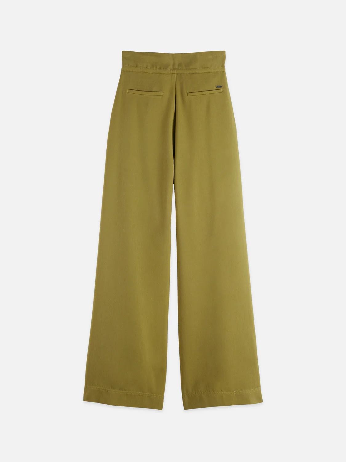 SCOTCH & SODA - High Rise Wide Leg Twil Paperbag Pants