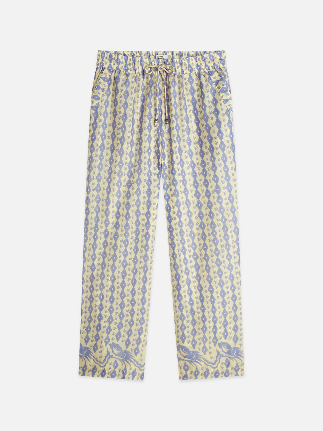 SCOTCH & SODA - All Over Printed Cotton Voile Pants