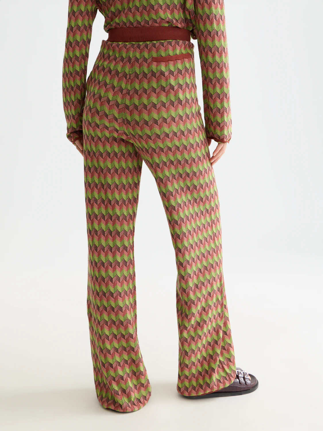 SCOTCH & SODA - Chevron Knitted Trousers