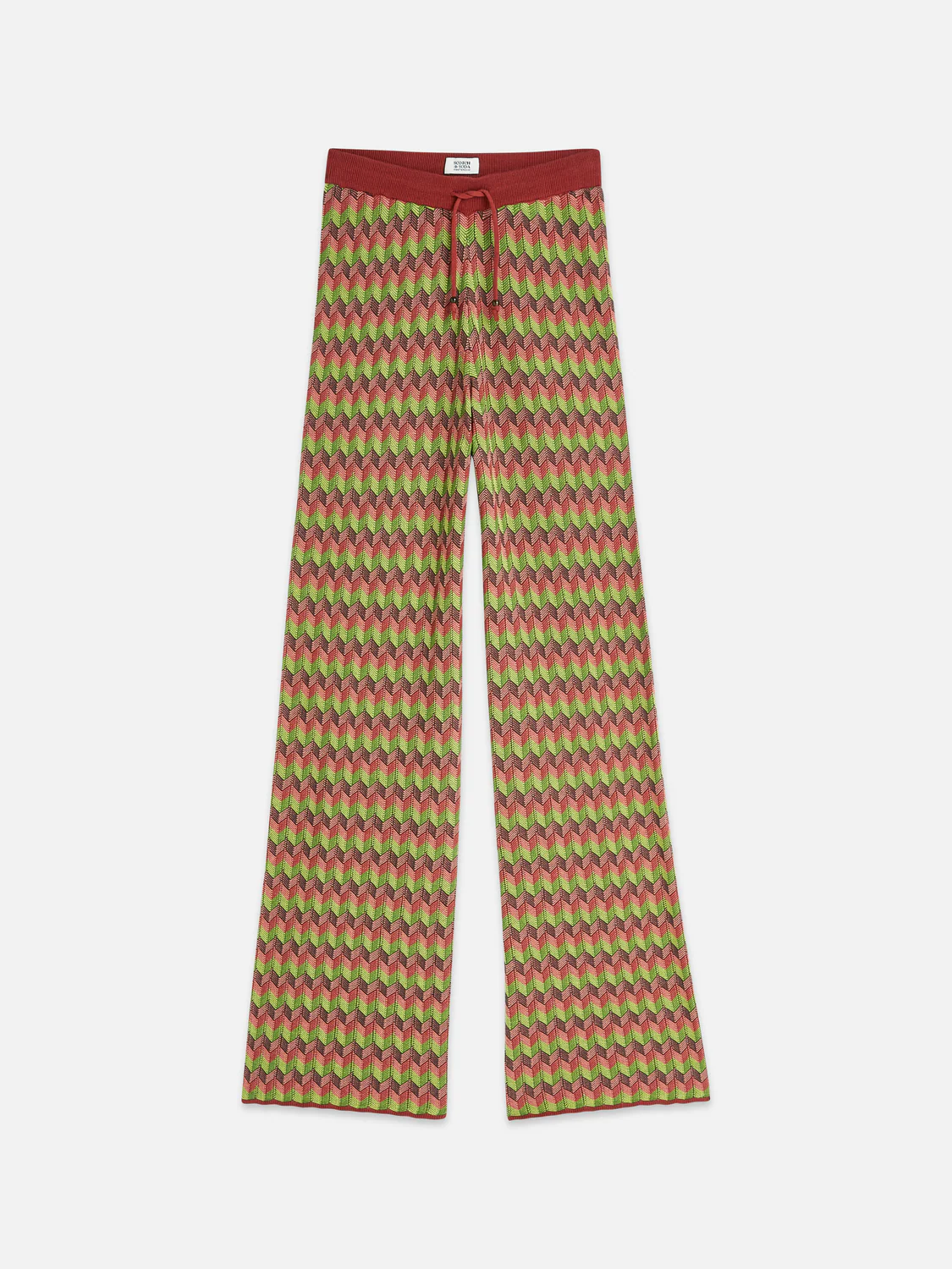 SCOTCH & SODA - Chevron Knitted Trousers