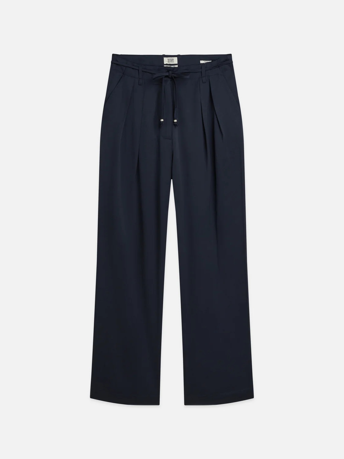 SCOTCH & SODA - Faye - High-Rise Satin Cargo Pant