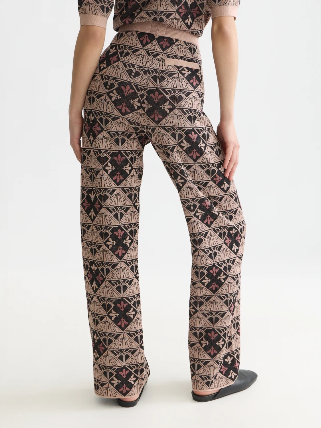 SCOTCH & SODA - Monogram Jacquard Relaxed Trousers