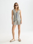 Jacquard Knitted Shorts