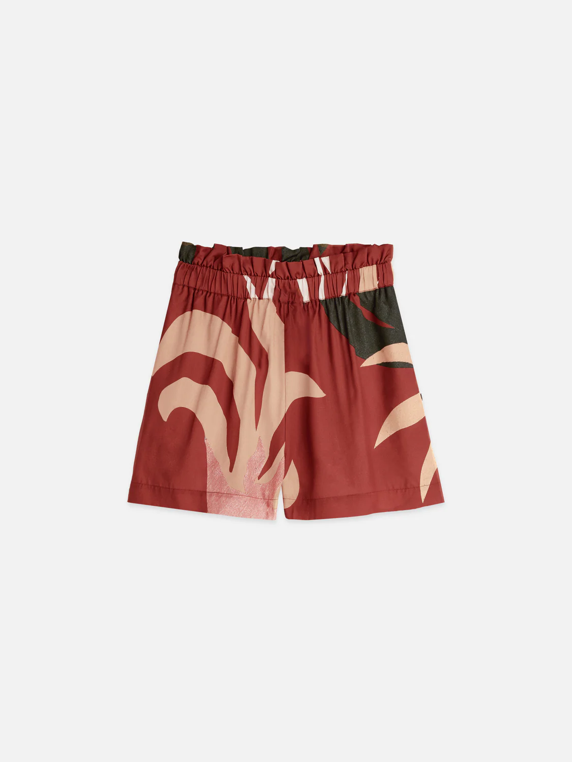 SCOTCH & SODA - Printed High-Rise Elastic Waist Shorts