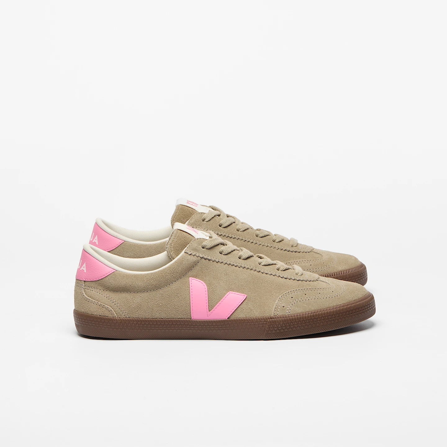 VEJA - Volley Suede Taupe Malibu Bark