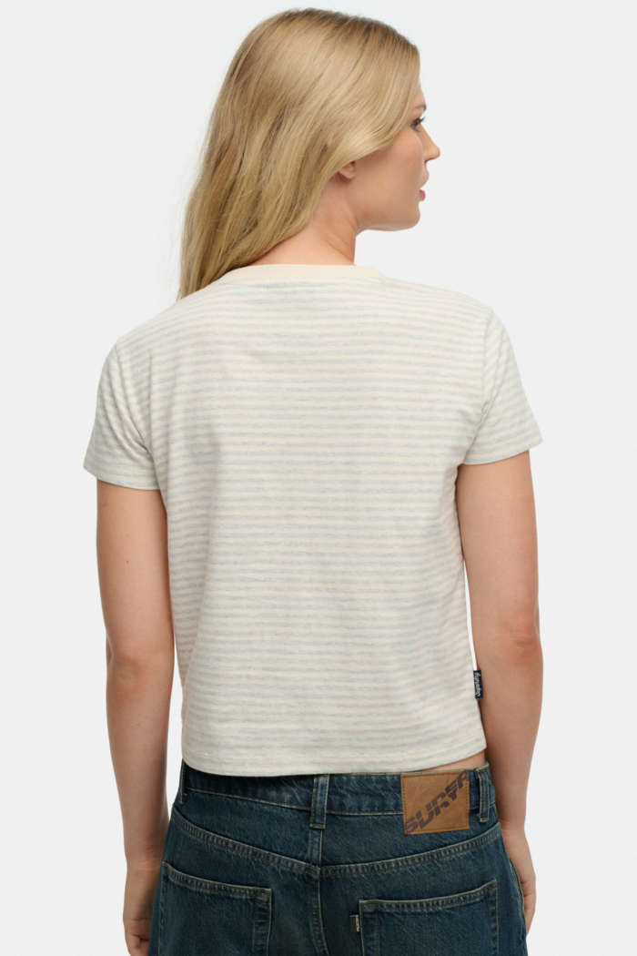 SUPERDRY - D2 Essential Logo Fitted Tee