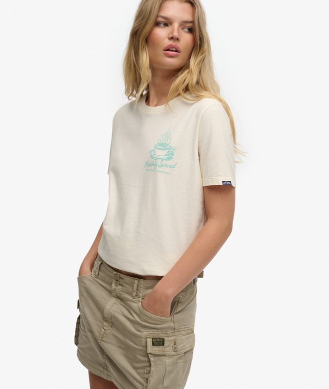 SUPERDRY - D4 Ovin Roadside Trade Relaxed Tee