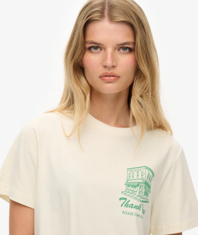 SUPERDRY - D4 Ovin Roadside Trade Relaxed Tee