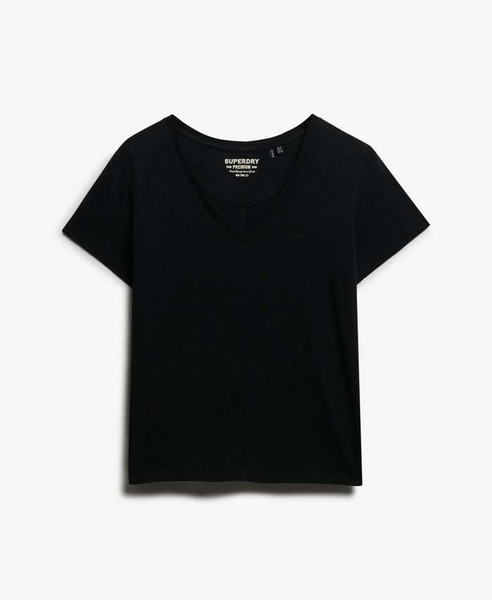 SUPERDRY - Studios Slub Embroidered  V-Tshirt