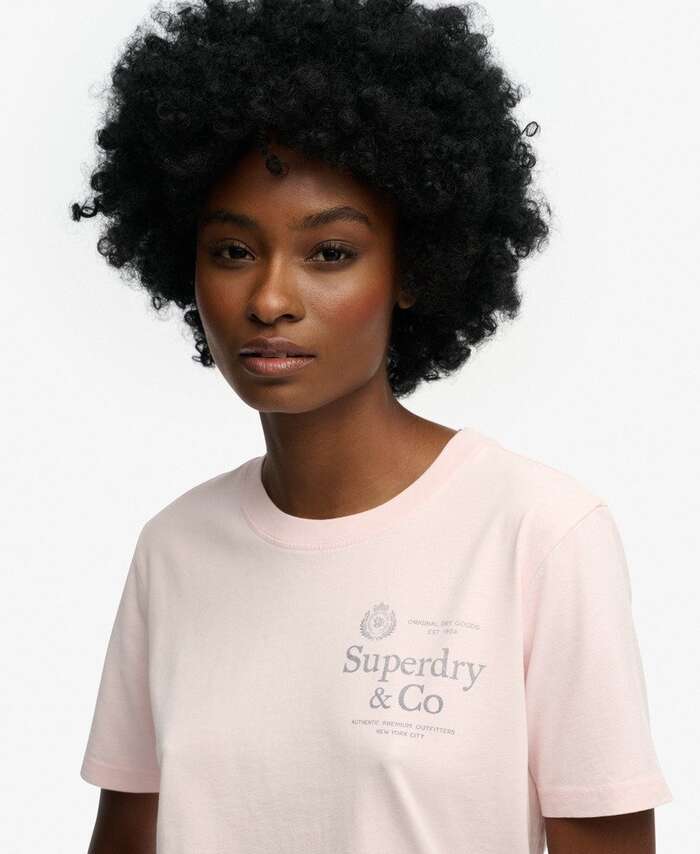 SUPERDRY - Luxe Casual Relaxed Tee