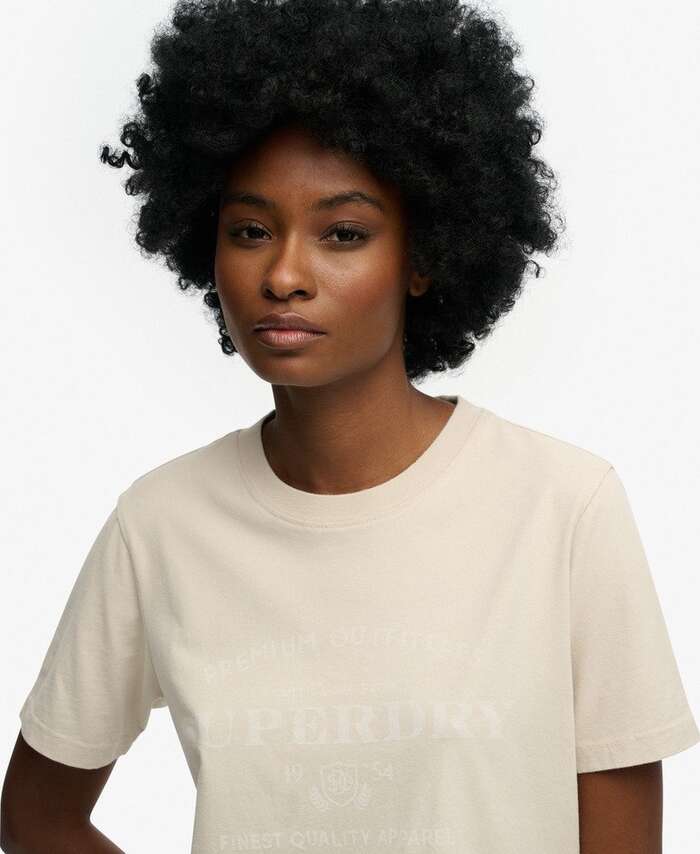 SUPERDRY - Luxe Casual Relaxed Tee