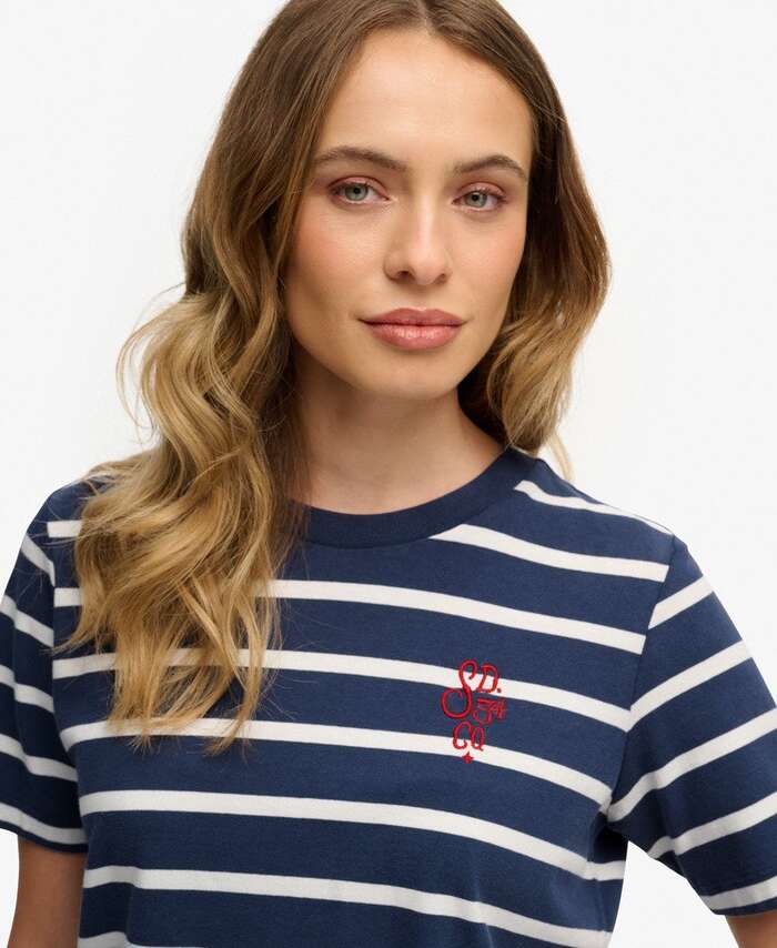 SUPERDRY - D4 Ovin Heritage Hamptons Stripe T-Shirt