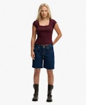 D2 Ovin Ath Square Neck Tee