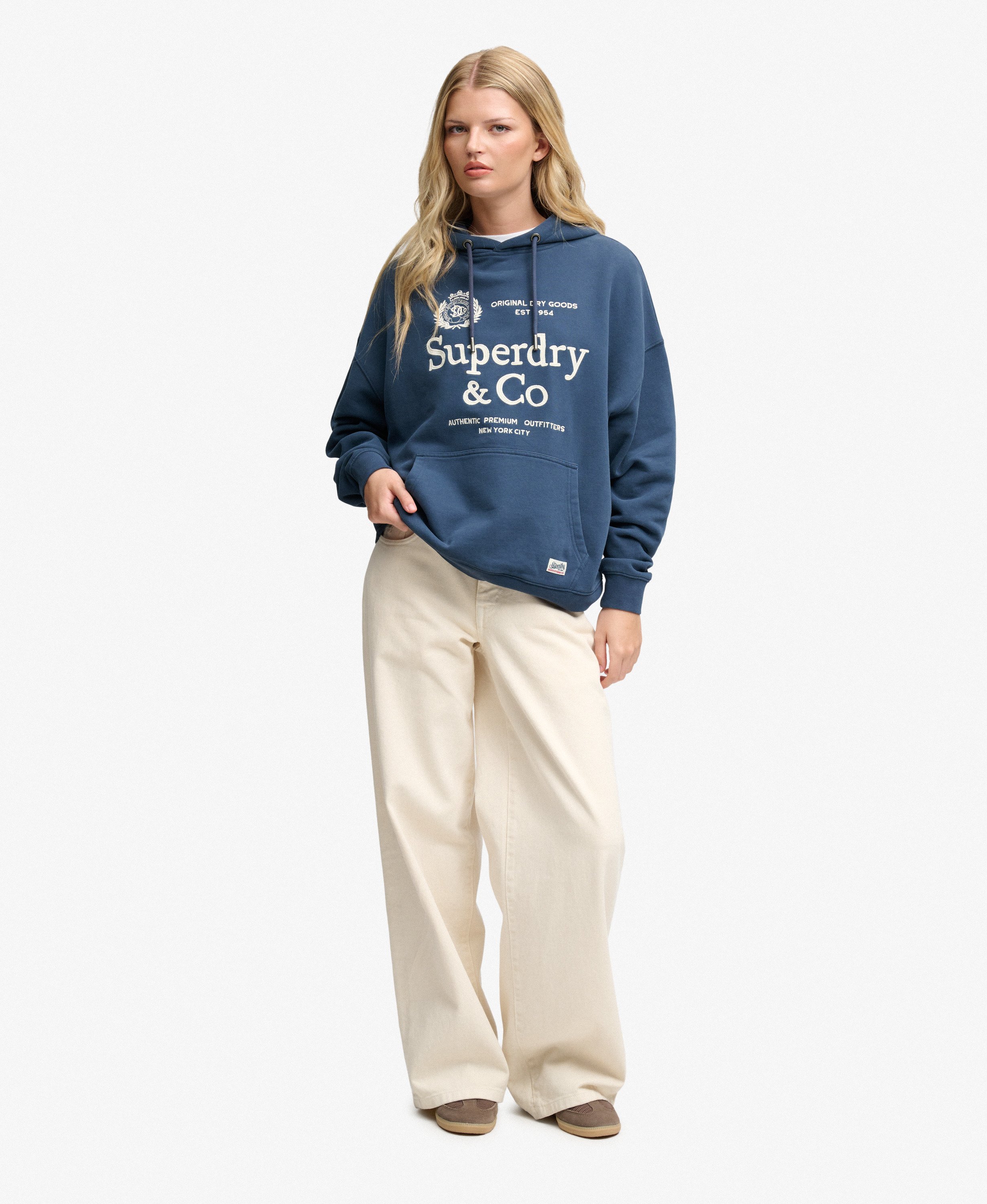 SUPERDRY - Luxe Casual Relaxed Hood