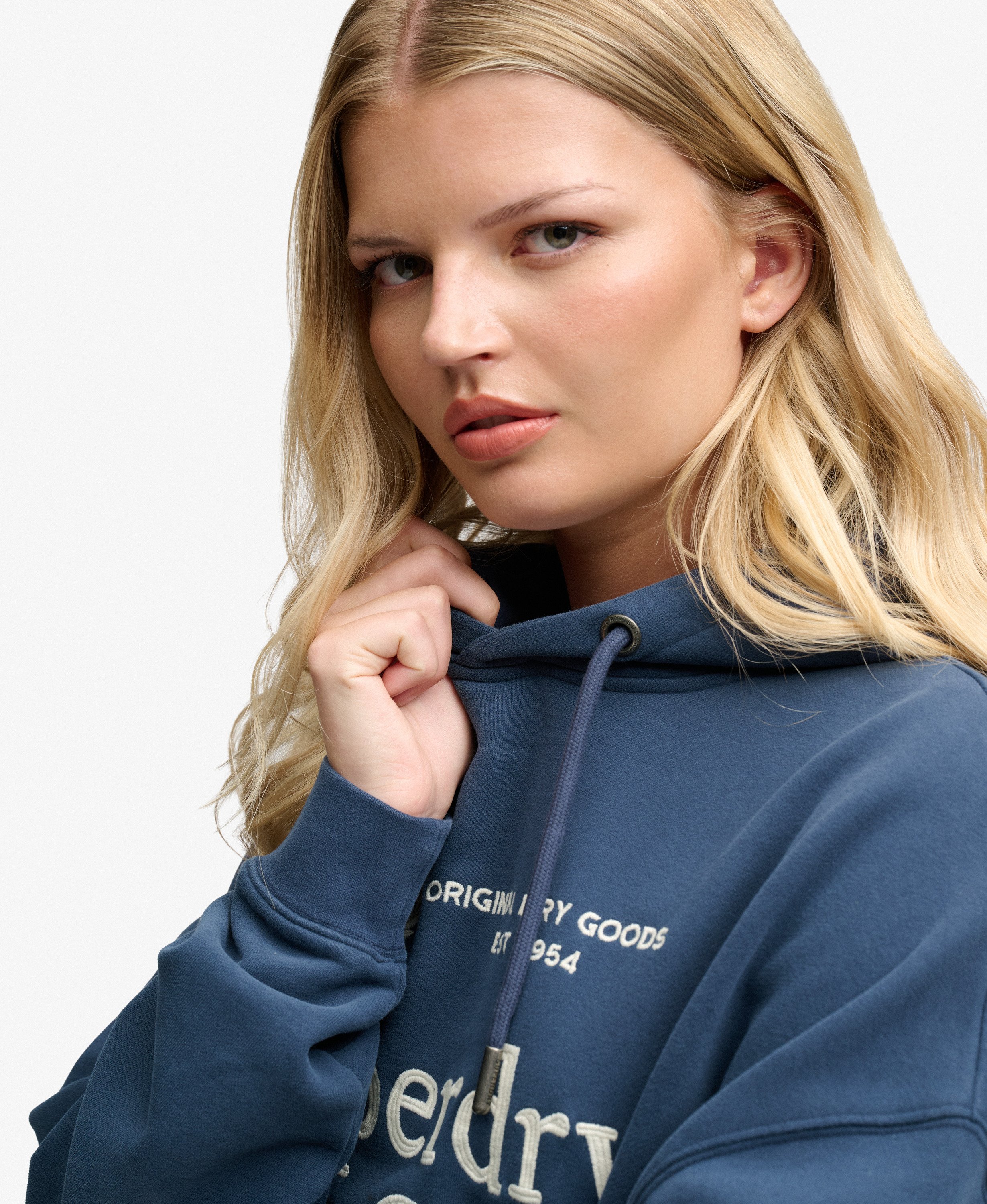 SUPERDRY - Luxe Casual Relaxed Hood