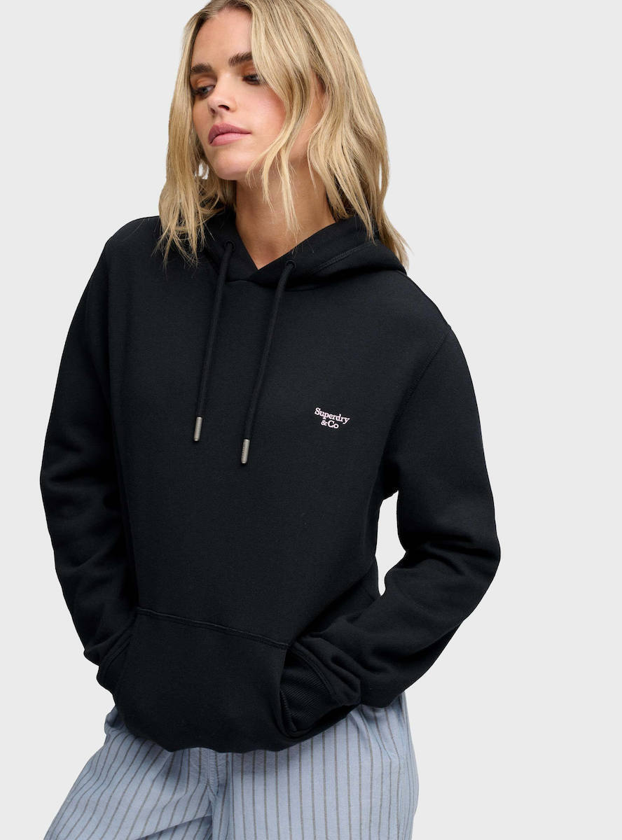 SUPERDRY - Signature Emb Hood