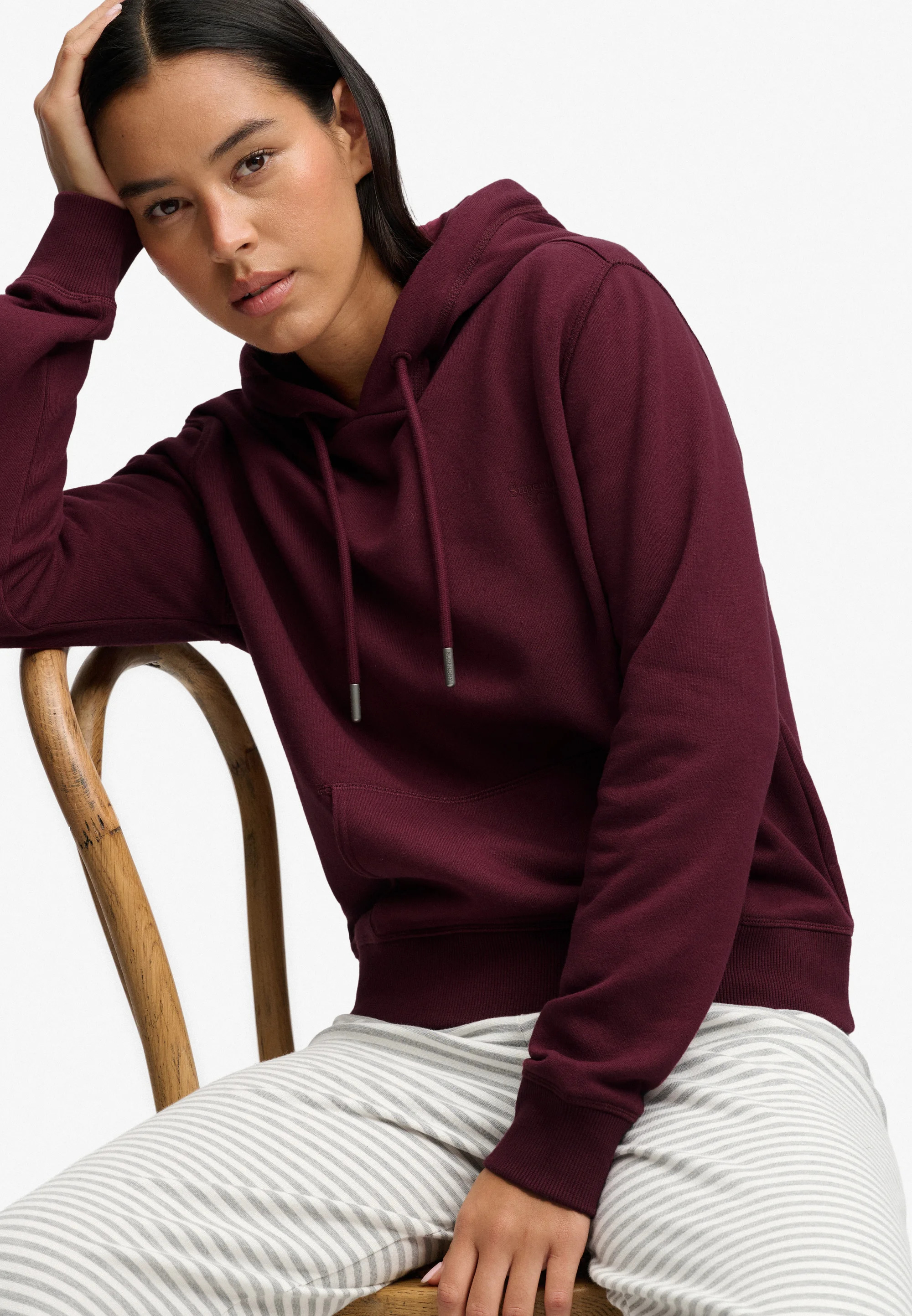 SUPERDRY - Signature Emb Hood