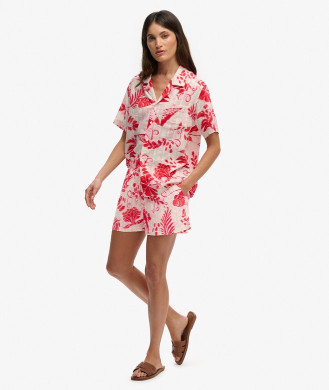 SUPERDRY - Beach Printed S/s Shirt
