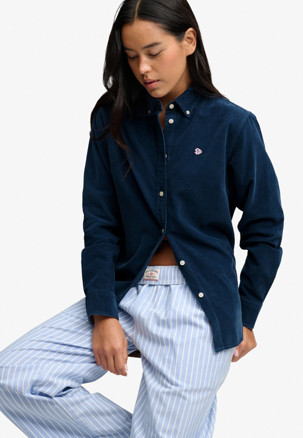 SUPERDRY - Needle Cord Bd Shirt