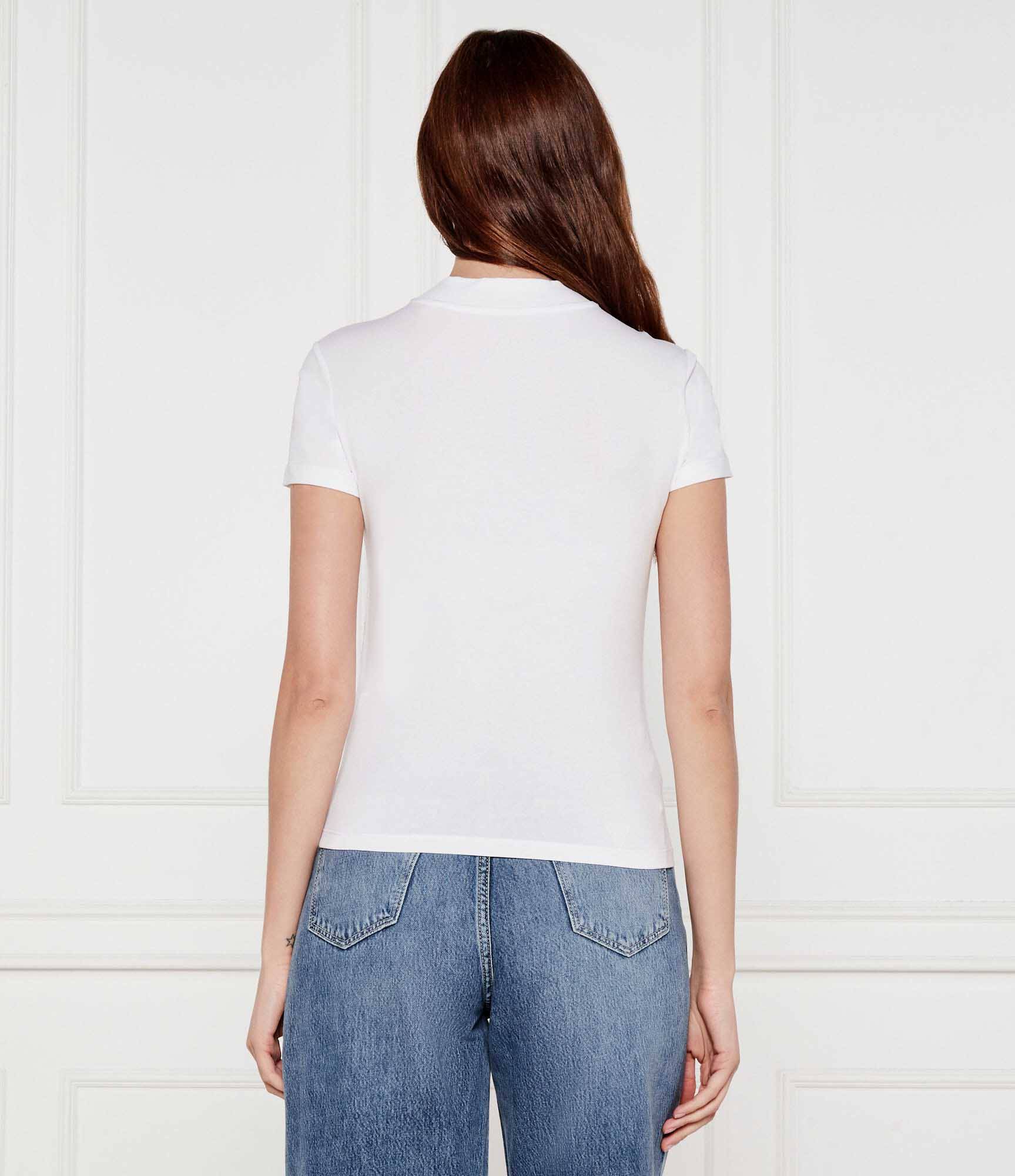 GUESS - Mock Neck All Over 4G T-Shirt