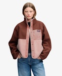 Colour Block Fleece Jacket