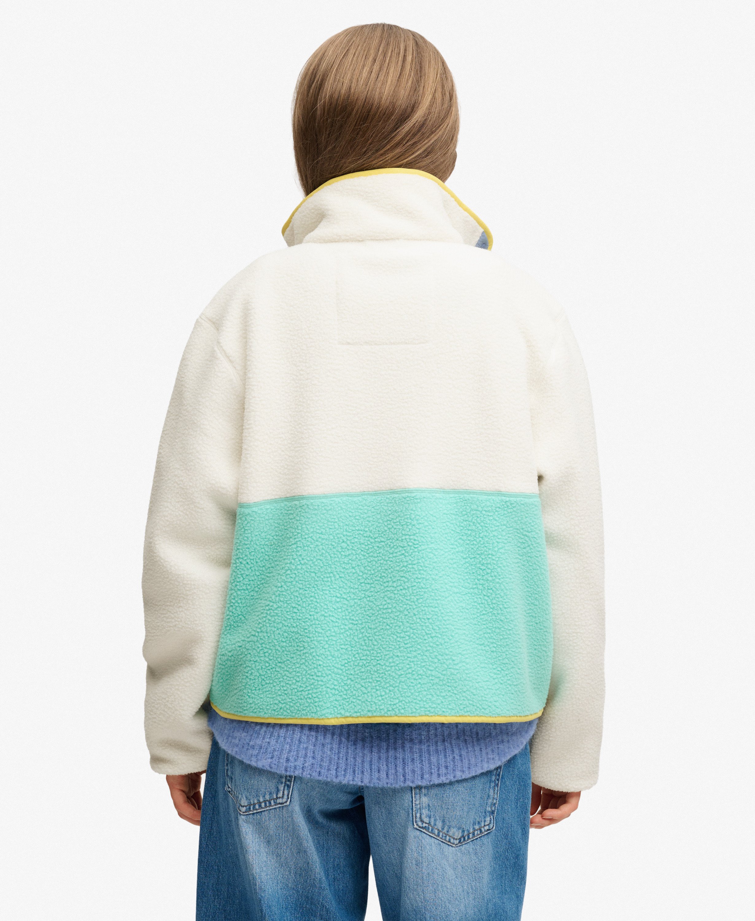 SUPERDRY - Colour Block Fleece Jacket