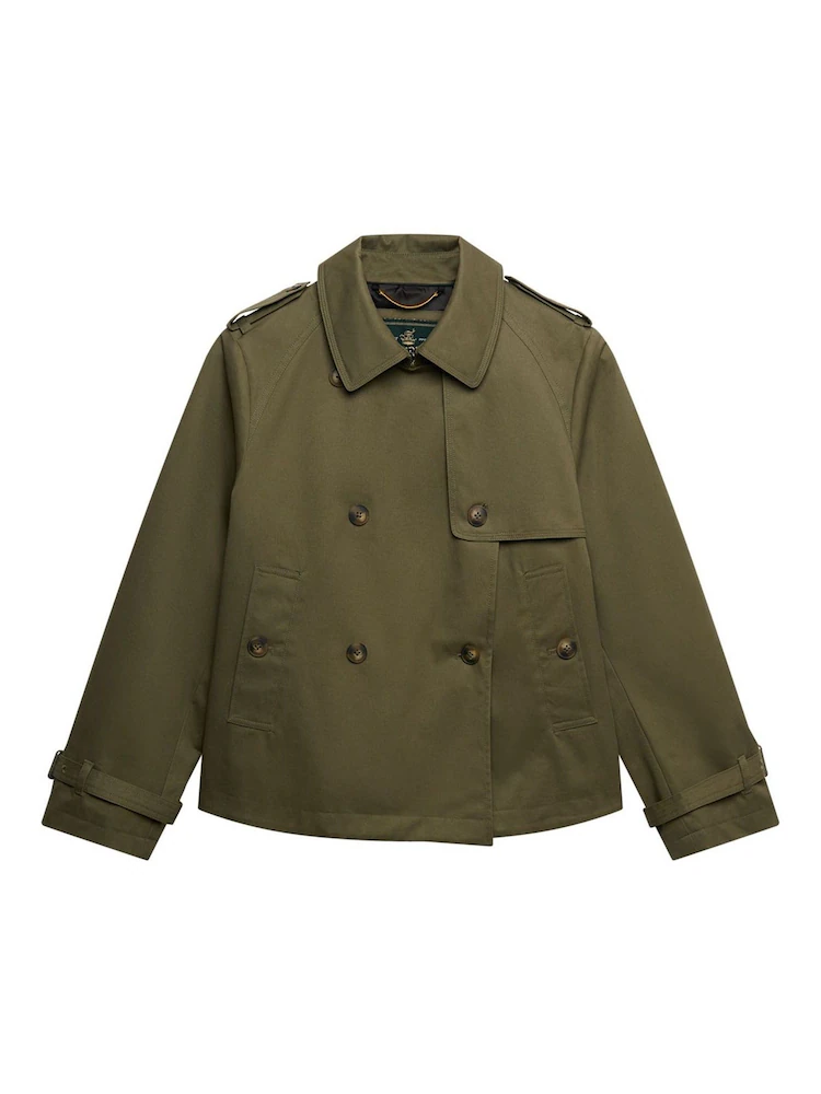 SUPERDRY - D1 Short Trench Coat