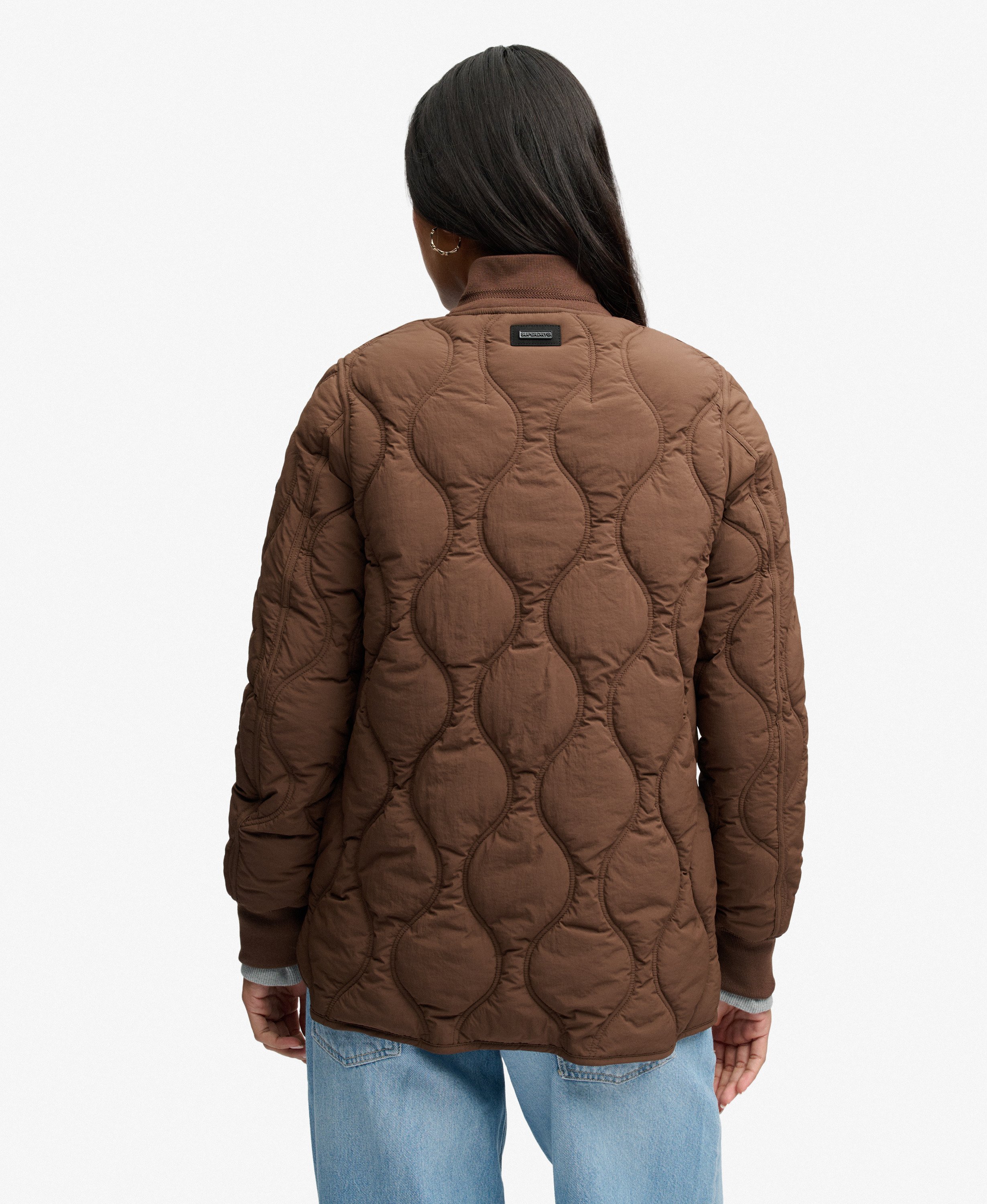 SUPERDRY - Short Onion Quilt Liner Jacket