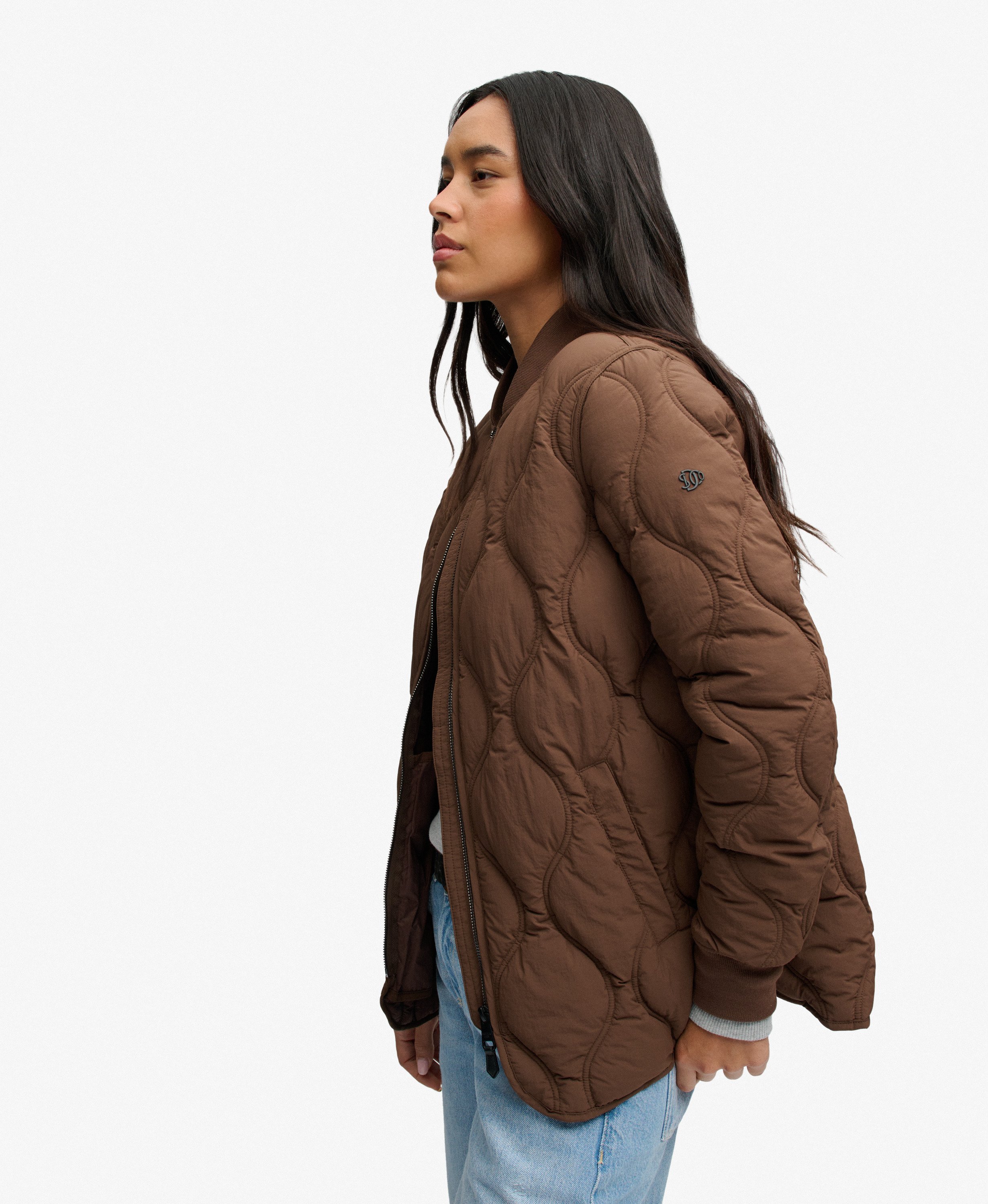 SUPERDRY - Short Onion Quilt Liner Jacket