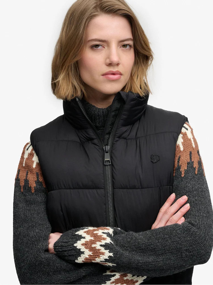 SUPERDRY - Borg Lined Gilet