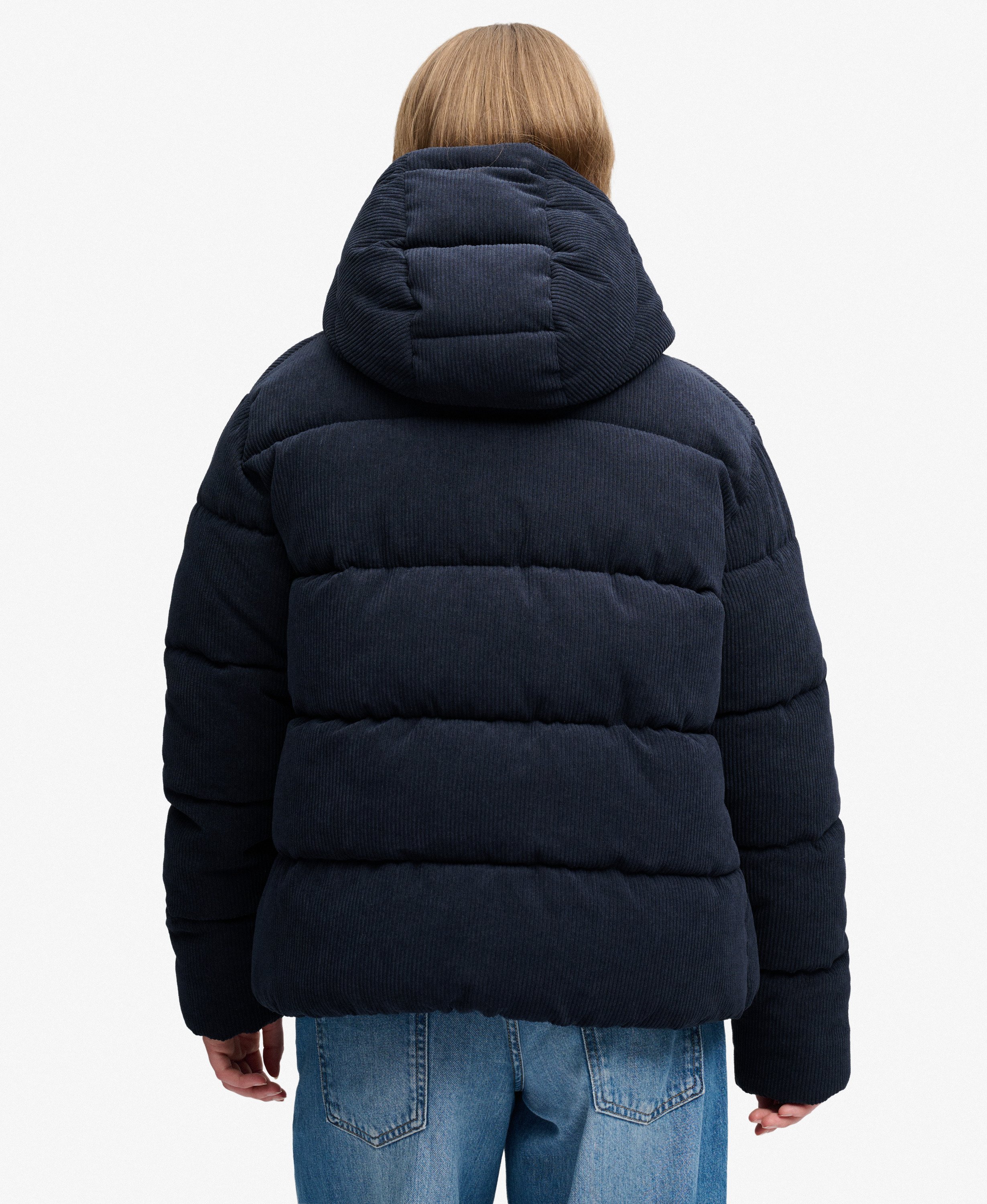 SUPERDRY - Premium Hood Cord Puffer Jacket
