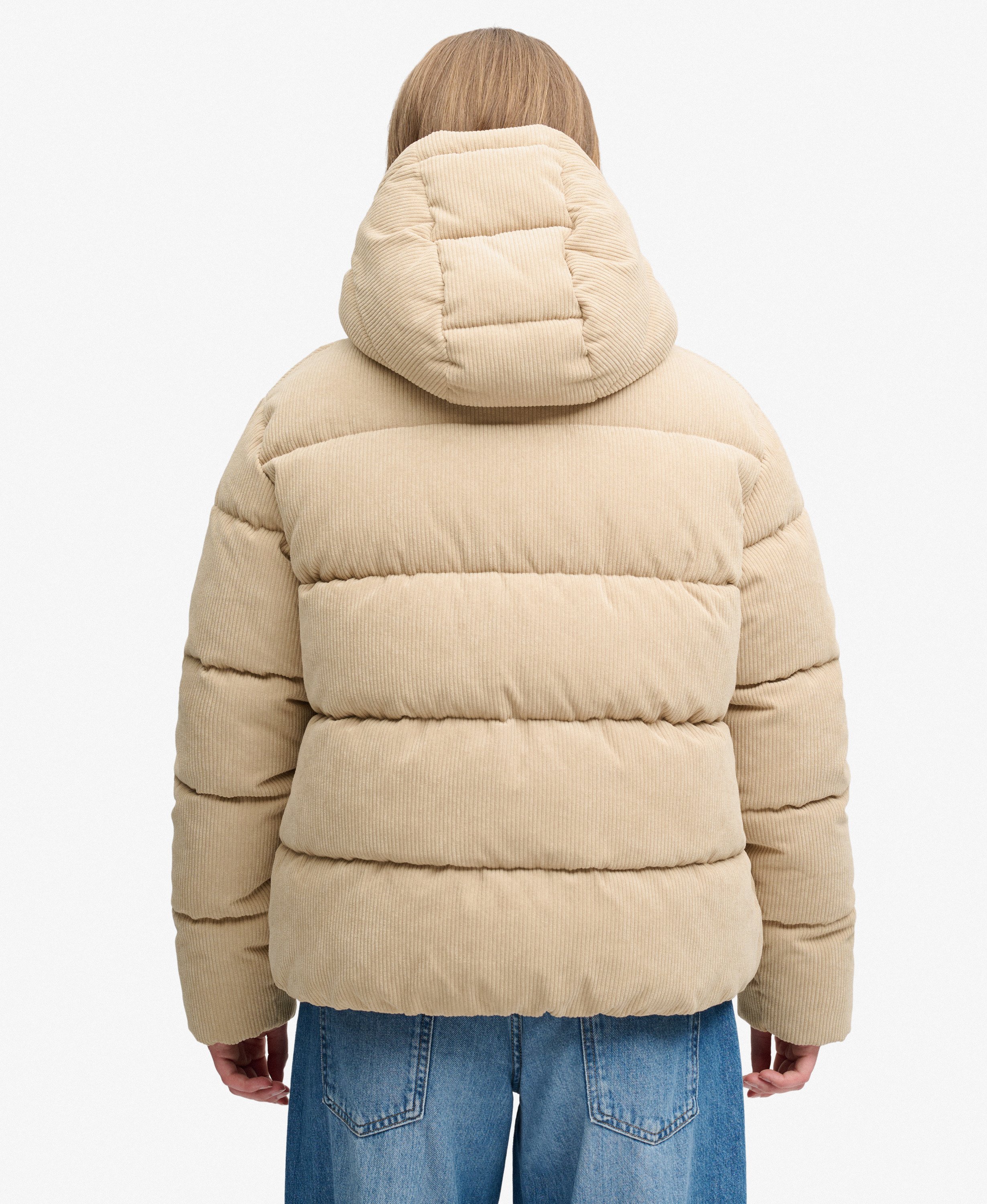 SUPERDRY - Premium Hood Cord Puffer Jacket