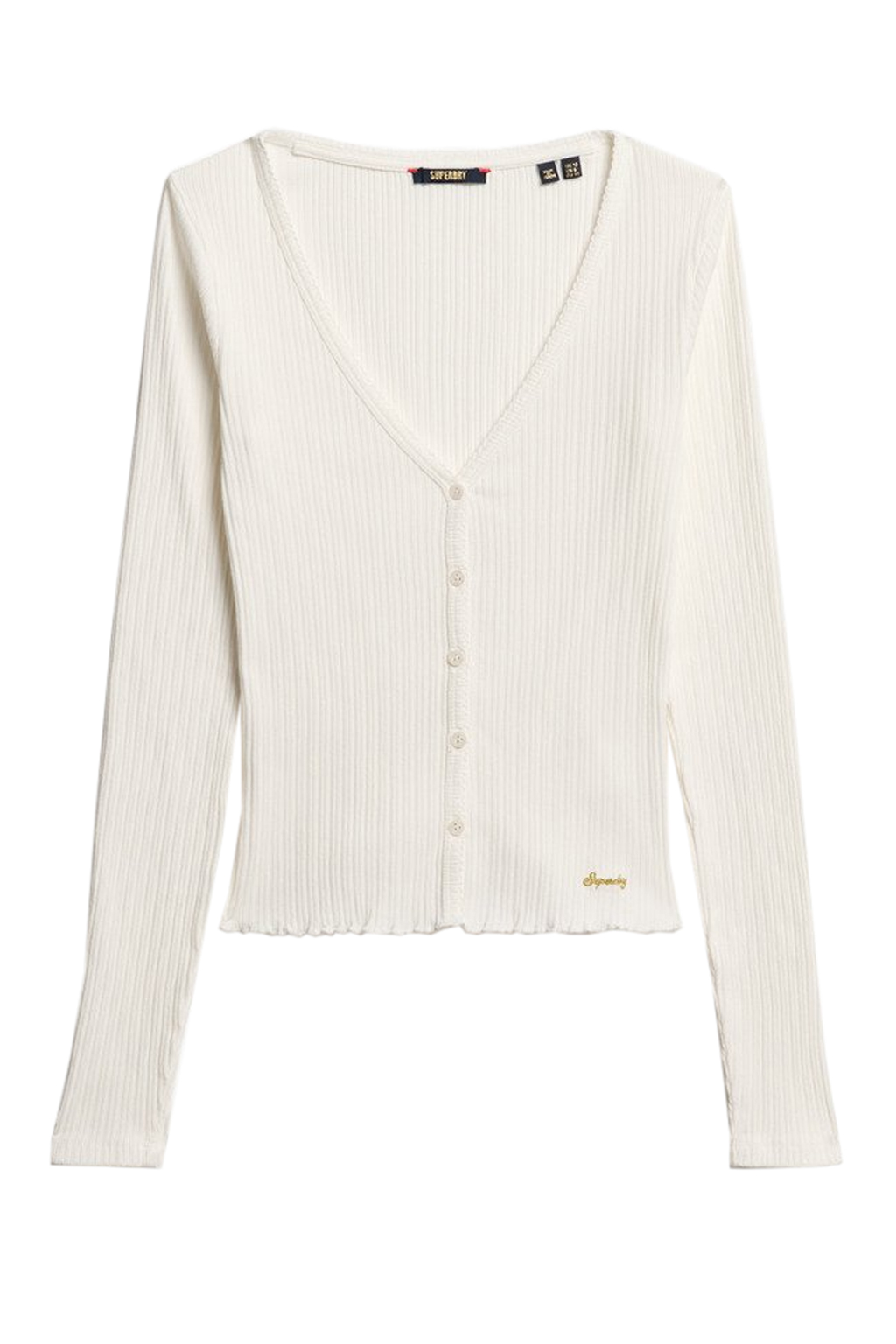 SUPERDRY - D1 Ovin Essential Button Top