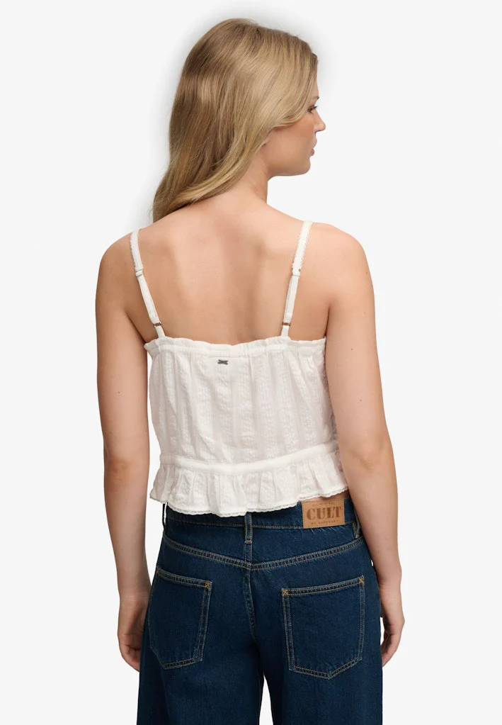 SUPERDRY - D3 Ovin Lace Cami Top