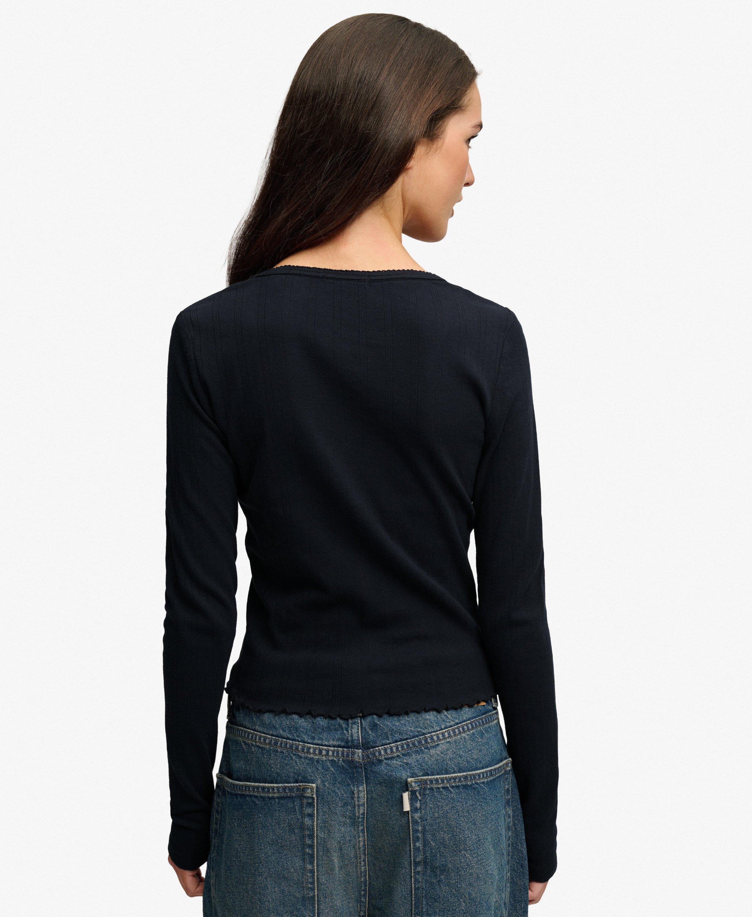 SUPERDRY - Ath Ess Pointelle Cardigan