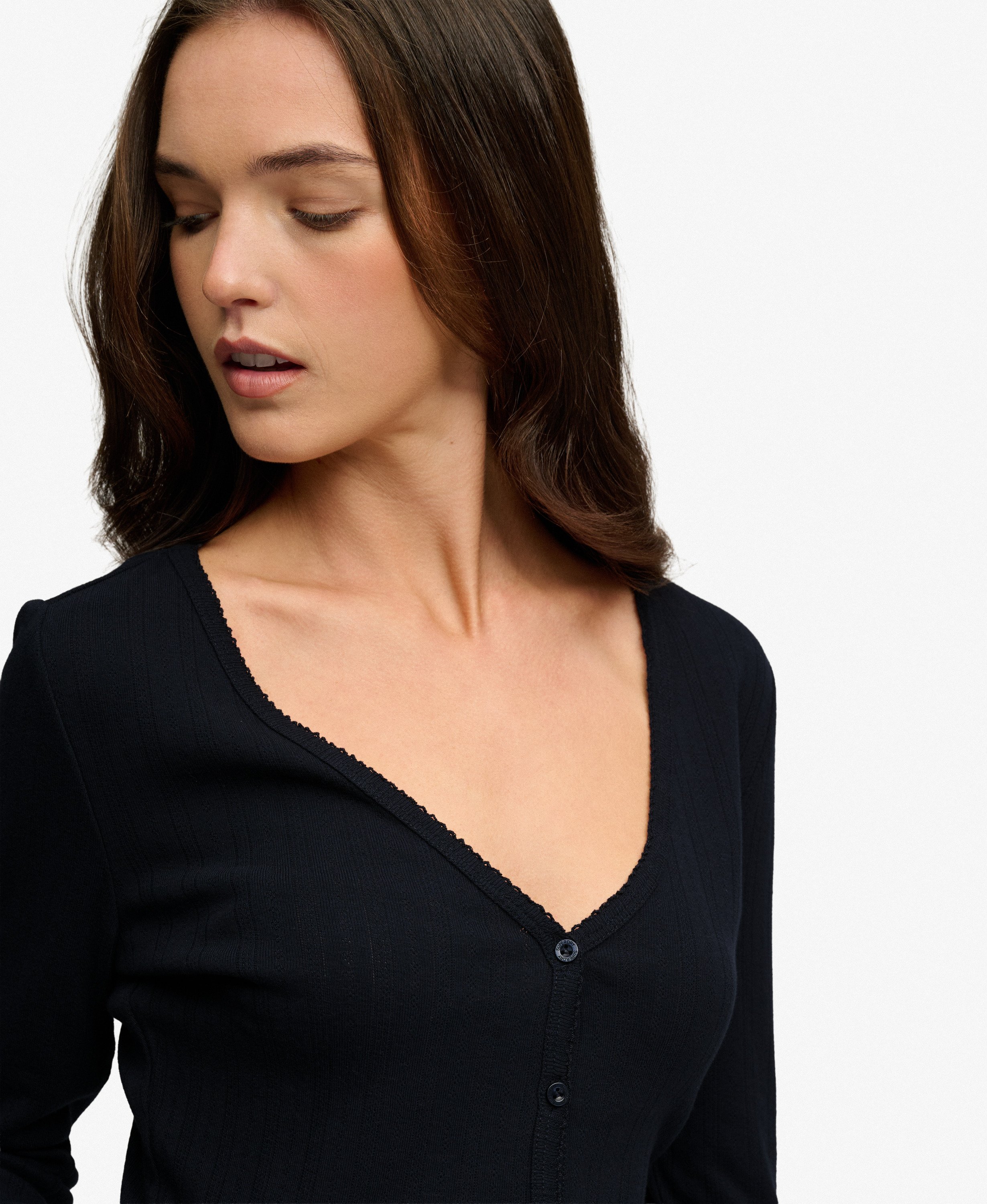 SUPERDRY - Ath Ess Pointelle Cardigan