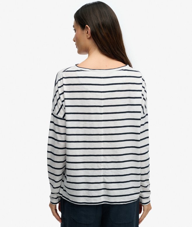 SUPERDRY - D2 Boat Neck Top