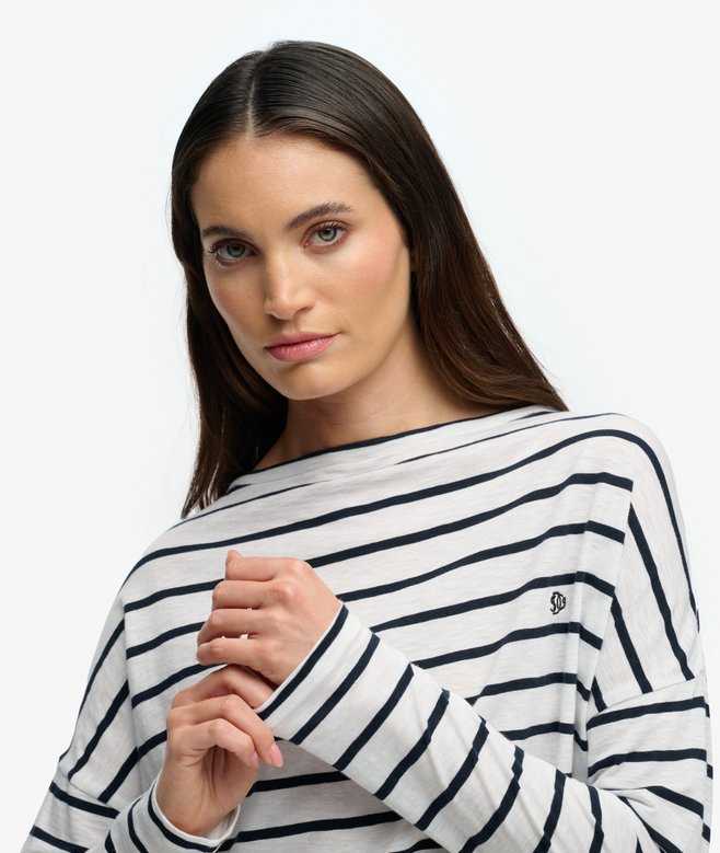 SUPERDRY - D2 Boat Neck Top