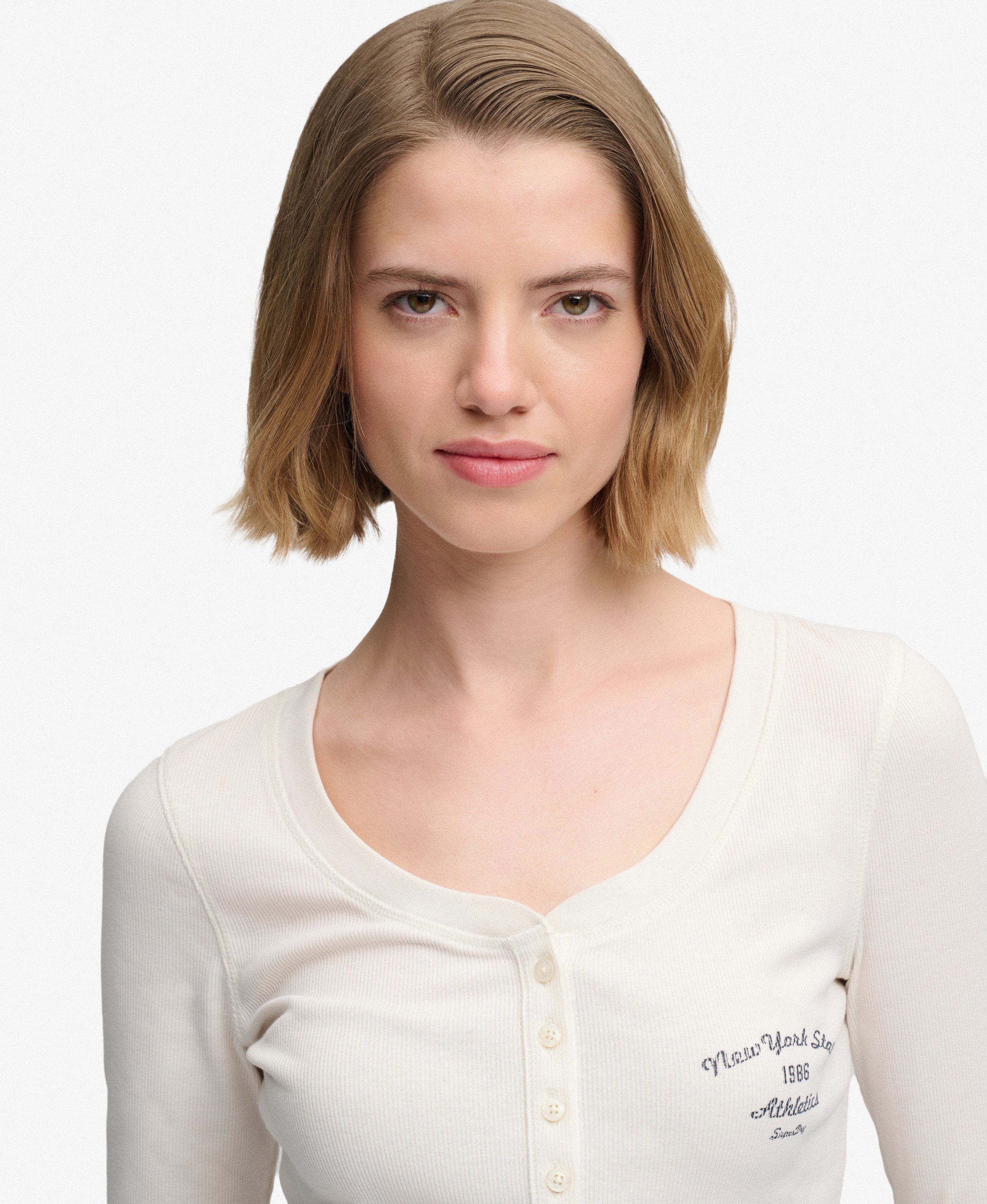 SUPERDRY - Athletic Button Down Top