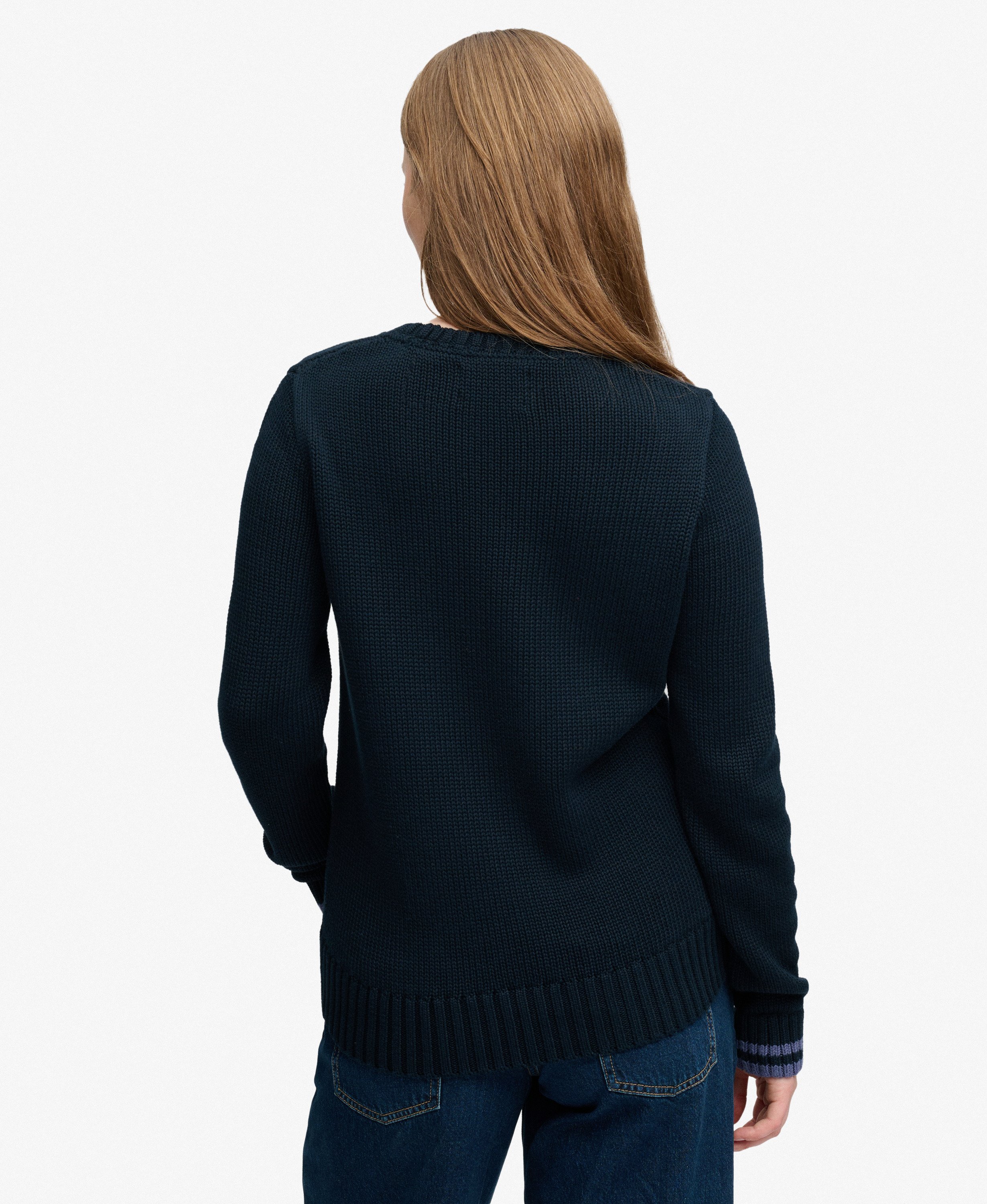 SUPERDRY - Statement Cable Flag Knit