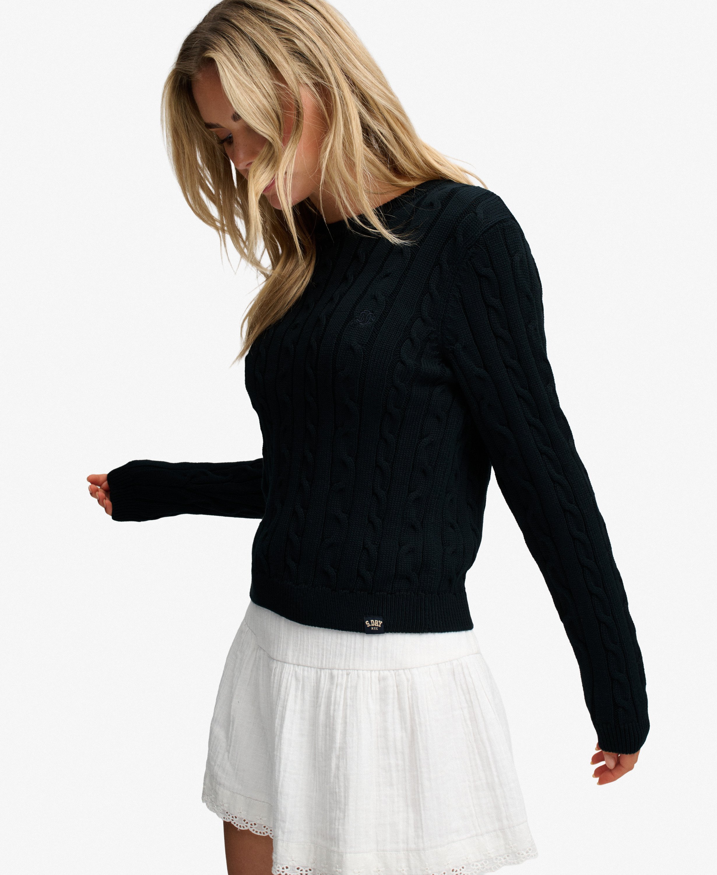 SUPERDRY - Essentials SD&CO Cable Jumper