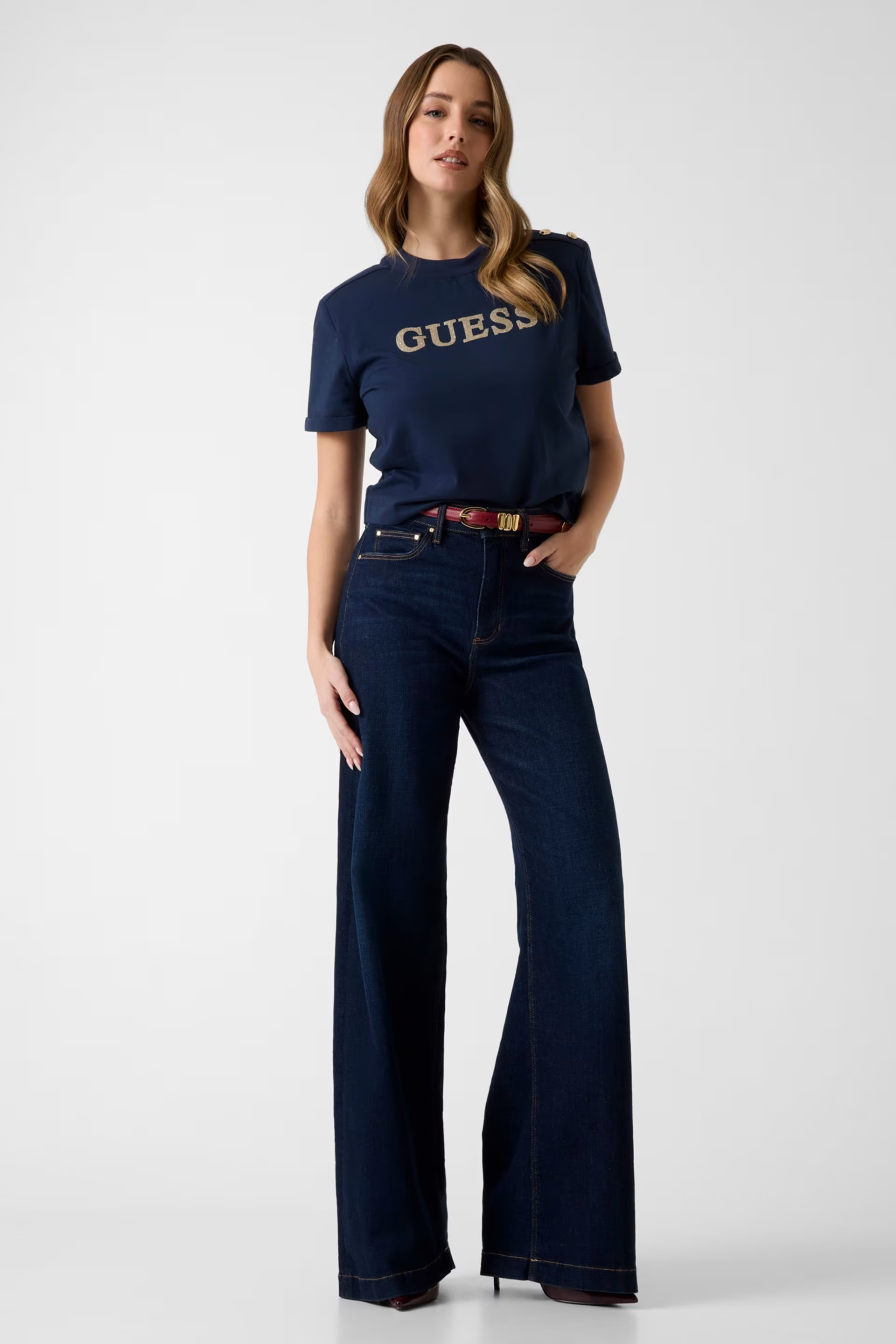 GUESS - Marina Crop Tee