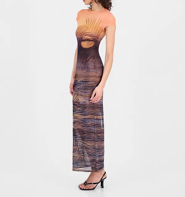 GUESS - Beach Sunset Mesh Dress
