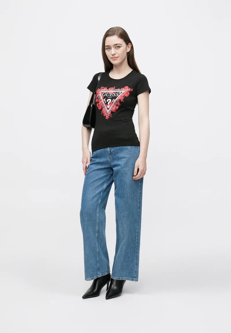 GUESS - Flowers Triangle Tee