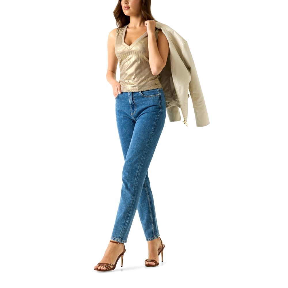 GUESS - Sleeveless V-Neck Marilena Top